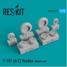 Смоляные колеса для самолета McDonnell F-101 (A/C) "Voodoo"