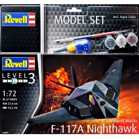 Подарочный набор с моделью истребителя F-117 "Ночной ястреб"