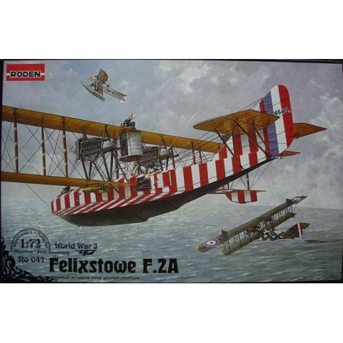Літаки Летающая лодка Felixstowe F.2A w/upper wing gunner position