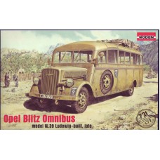 Немецкий штабной автобус Opel Blitz Omnibus W39, Африканский корпус