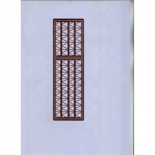 Фототравлення Фототравление для секции стрелы для крана Janvarez