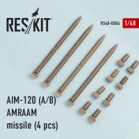 Набор вооружений: Американская управляемая ракета AIM-120 (A/B) AMRAAM, 4 шт.