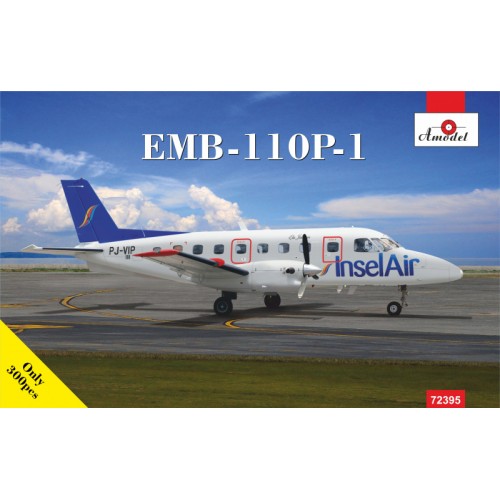 Збірна модель літака Літак Embraer EMB-110P-1 1:72
