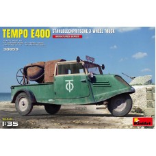 Триколісна вантажівка Tempo E400 Stahlblech Pritsche