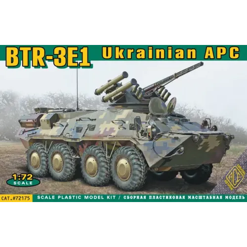 Бронетехніка та артилерія Украинский БТР-3E1 1:72