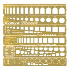 Набор шаблонов для нанесения расшивки (любой масштаб)