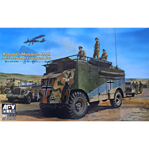 Бронетехника и артиллерия Бронированный автомобиль Роммеля - AEC “Mammoth” (DAK)