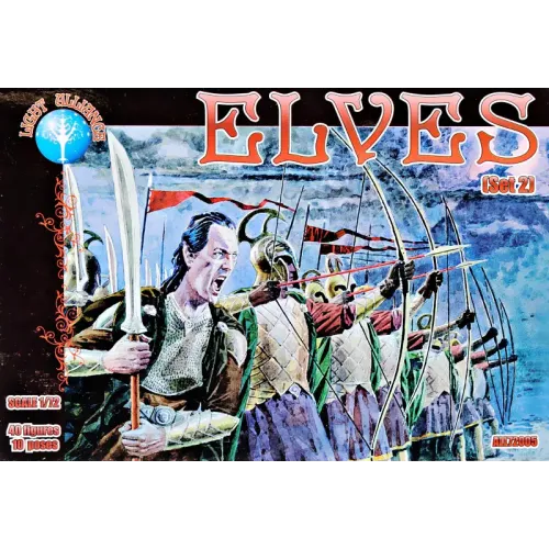 Фігури та мініатюри Ельфи, набір 2 1:72