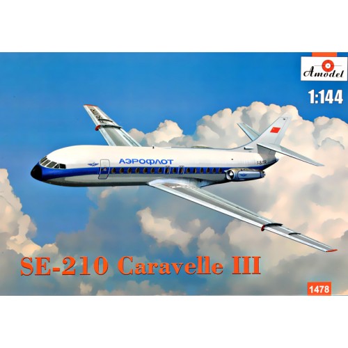 Самолёты Пассажирский самолет SE-210 "Caravelle" III