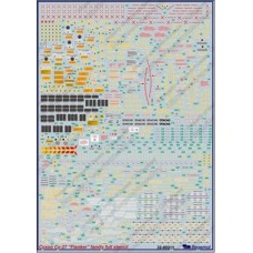 Декаль для самолета Су-27