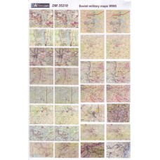 Топографические карты времен Второй Мировой войны