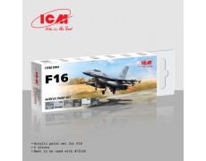 Набор акриловых красок для истребителя F-16
