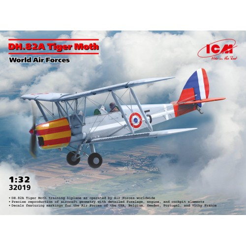 Самолёты DH.82A Tiger Moth ВВС разных стран