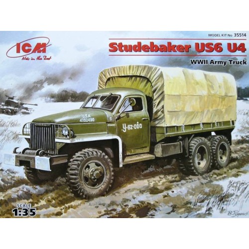 Бронетехніка та артилерія Армейский грузовой автомобиль II МВ Studebaker US6 U4