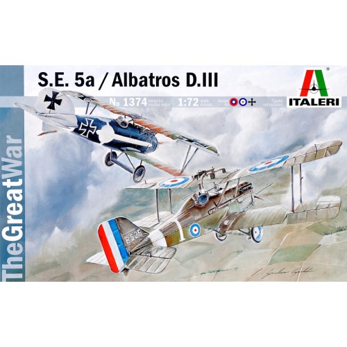 Літаки Бипланы S.E.5a и Albatros D.III