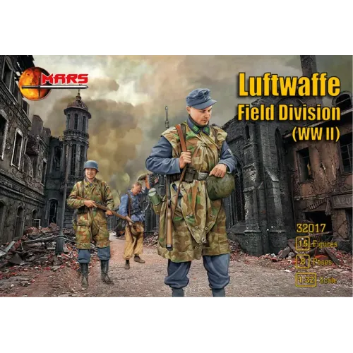 Фигуры и миниатюры Авиаполевая дивизия Люфтваффе, Вторая мировая война 1:32