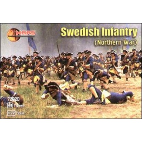 Фігури та мініатюри Swedish infantry (Northern War)