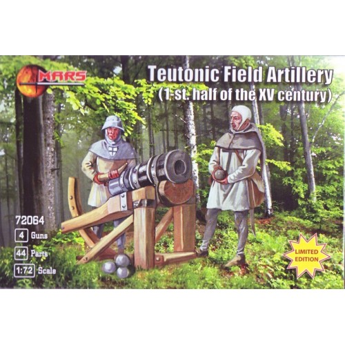 Фігури та мініатюри Тевтонская полевая артиллерия (первая половина XV века)
