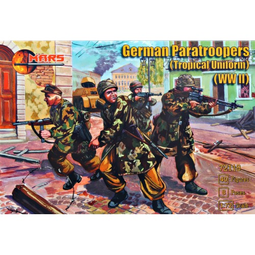 Фігури та мініатюри Немецкие десантники, Вторая мировая война (тропическая форма)