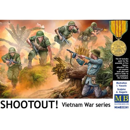 Фігури та мініатюри Перестрелка! Война во Вьетнаме