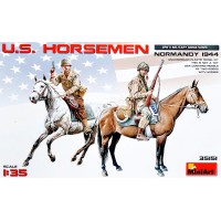 Американские всадники, Нормандия, 1944 г.