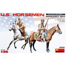 Американские всадники, Нормандия, 1944 г.