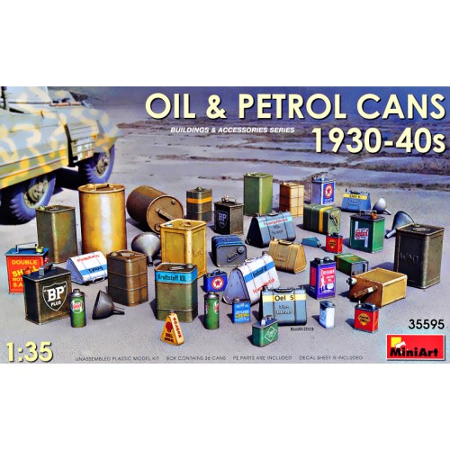 Набори деталіровки Канистры с маслом и топливом 1930-40-х годов