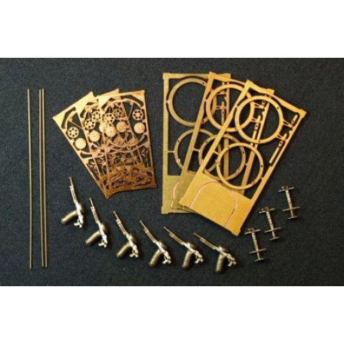 Набори деталіровки Зенитые автоматы DA2 на башнях TUR-5 для самолета Туполев ТБ-1