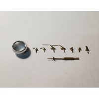 Воздухозаборник, питот, антенна для "Piper" PA-47 "Amodel"