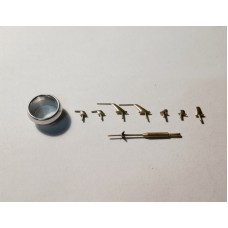 Воздухозаборник, питот, антенна для "Piper" PA-47 "Amodel"