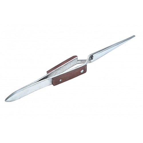 Пінцети Пинцет с накладками обратный самозажимной прямой