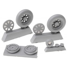 Колеса для Vought F4U Corsair (смола)