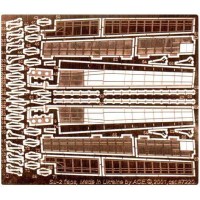 Фототравление: Закрылки для самолета Су-2 (ICM)