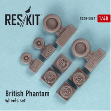 Смоляные колеса для британского самолета Phantom