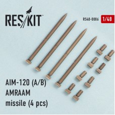 Набор вооружений: Американская управляемая ракета AIM-120 (A/B) AMRAAM, 4 шт.