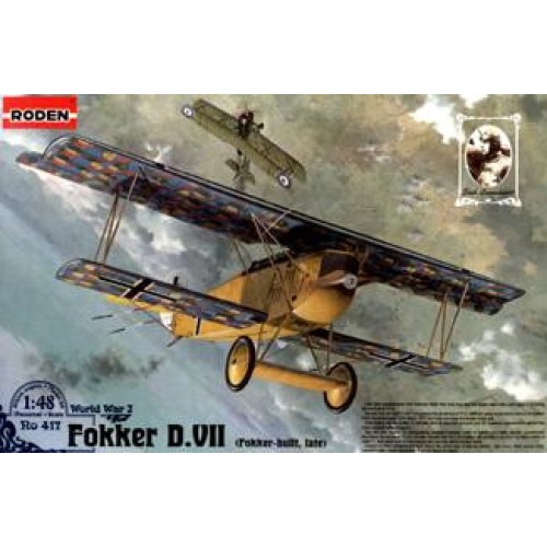 Літаки Германский истребитель-биплан Fokker D.VII (late)