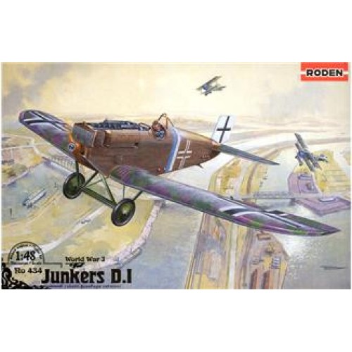 Літаки Германский истребитель Junkers D.I