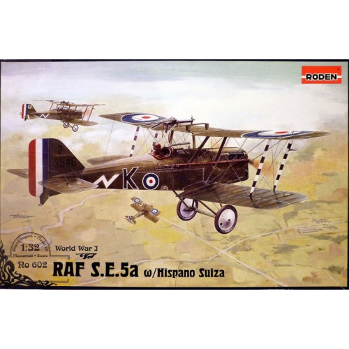 Літаки Истребитель RAF S.E.5a w/Hispano Suiza