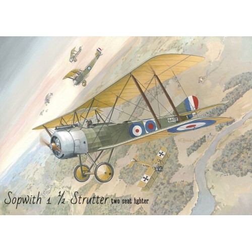 Літаки Многоцелевой самолет Sopwith 11/2 Strutter