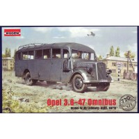 Немецкий штабной автобус Opel Blitz Omnibus W39