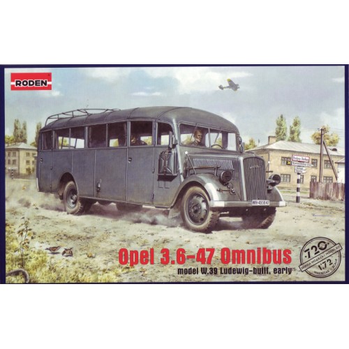 Авто-мото Немецкий штабной автобус Opel Blitz Omnibus W39