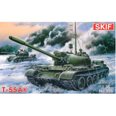 Командирский танк T-55AK