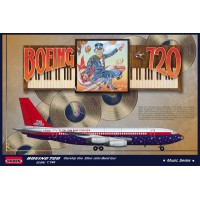 Авиалайнер Boeing 720 Starship one Elton John Band tour