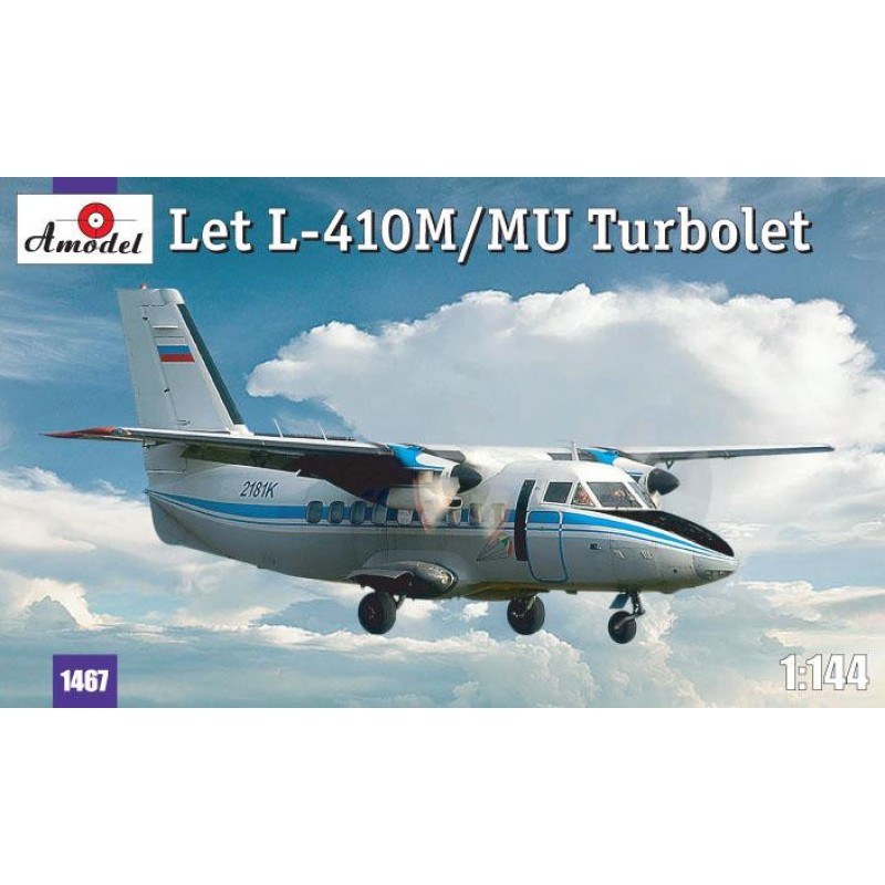 Збірна модель літака Літак Let L-410 "Turbolet" 1:144