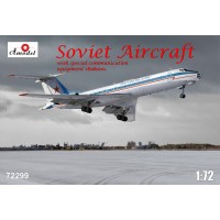 Пассажирский самолет Туполев Ту-134АК с спецтехникой "Балканы"