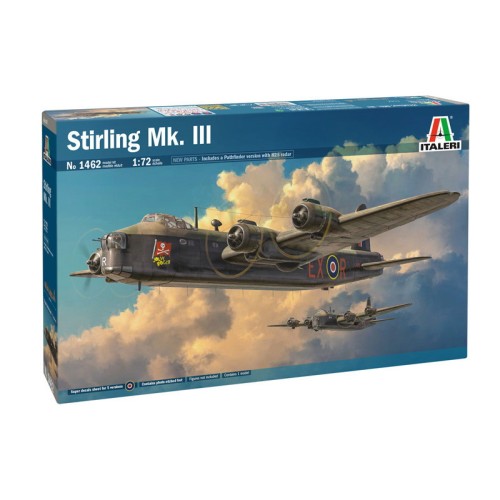 Збірна модель літака Бомбардувальник Stirling Mk. III 1:72