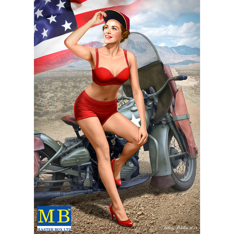 Збірна модель Серия Pin-up: Мерлин, набор №1