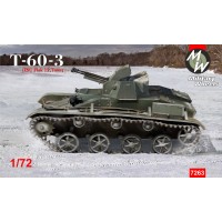 Легкий танк T-60-3 на базе ЗСУ 12,7 мм Flak