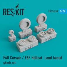 Смоляные колеса для самолетов F4U "Corsair"/F6F "Hellcat"