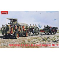 Армійський 3-тонний вантажний автомобіль FWD Model B з гаубицею Mk.VI